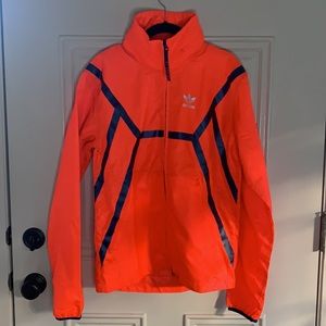 Adidas men’s ZX windbreaker hoodie, size small,NWT